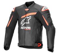 Alpinestars GP Plus R V4 Airflow Leather Jacket Black/Flo Red/White