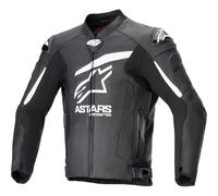 Alpinestars GP Plus R V4 Airflow Leather Jacket Motorbike Black / White