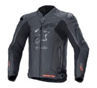 Alpinestars GP Plus R V4 Rideknit Leather Jacket Black Black, Size: 48