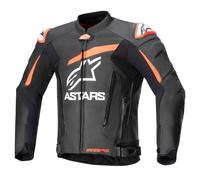 Alpinestars GP Plus V4 Motorcycle Leather Jacket, black/red/white, size 50