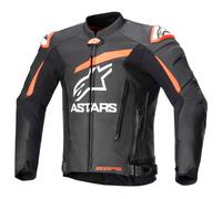 Alpinestars GP Plus V4 Leather Jacket Black/Flo Red/White
