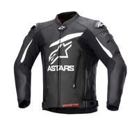 Alpinestars Gp Plus V4 Mens Leather Jacket - Black / White