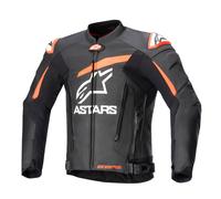 Alpinestars GP Plus v4 Men's Leather Motorcycle Jacket Bike Sports Track Black