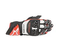 Alpinestars Gp Pro R3 Motorcycle Gloves Black White Bright Red, Black/White/Red, XL