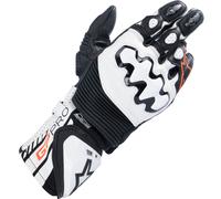 Alpinestars GP Pro R4 perforated Motorcycle Gloves, black-white, size L for Men