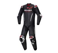 Alpinestars GP-R7 1-Piece Motorcycle Leather Suit, black-white-red, size 48 for Men