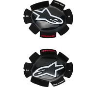 Alpinestars GP Tech Knee Sliders, black-white for Men