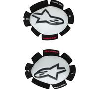 Alpinestars GP Tech Knee Sliders, white/black