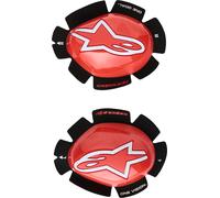 Alpinestars GP Tech Knee Sliders, white-red for Men