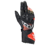 Alpinestars GP Tech V2 Gloves Black White Red Fluo, Size: M