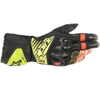 Alpinestars GP Tech V2 Leather race motorcycle track glove (1503) Fluo - 3XL