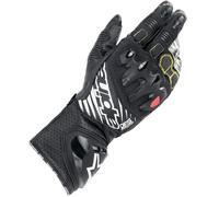 Alpinestars GP Tech V2 Motorbike Motorcycle Race Track Sport Gloves Black White