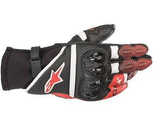Alpinestars GP X V2 Motorcycle Gloves, black-white-red, size 3XL