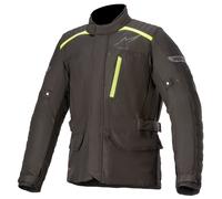 Alpinestars Gravity Drystar Motorcycle Textile Jacket, black-yellow, size 3XL
