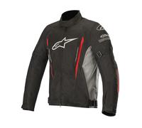 Alpinestars Gunner V2 Waterproof Motorcycle Jacket - Black Grey Red