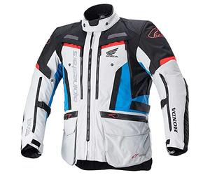 Alpinestars H Bogota Pro Mens Drystar Motorcycle Jacket Gray/Blue XXL