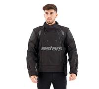 Alpinestars Halo Drystar Motorcycle Textile Jacket, black, size 2XL for Men