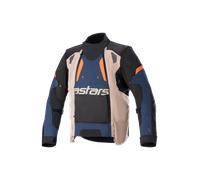 ALPINESTARS ALPINESTARS - Jacket Halo Drystar Dark Blue / Dark Khaki / Flame Orange L