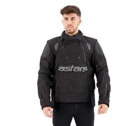 Alpinestars Halo Drystar Mens Motorbike Jacket XX Large Black Black