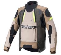 ALPINESTARS ALPINESTARS - Jacket Halo Drystar Dark Khaki / Sand / Yellow Fluo L