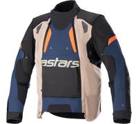 ALPINESTARS ALPINESTARS - Jacket Halo Drystar Dark Blue / Dark Khaki / Flame Orange M