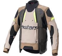 Alpinestars Halo Drystar Waterproof Vented Motorbike Jacket - Khaki / Sand
