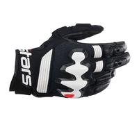 Alpinestars Halo Motorcycle Gloves, black-white, size 2XL for Men