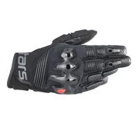 Alpinestars Halo Motorcycle Motorbike Leather Gloves Black