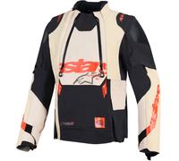 Alpinestars Halo Pro Drystar XF Laminated Motorcycle Textile Jacket - Mastic/Bla