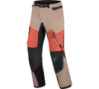 Alpinestars Halo Pro Drystar XF waterproof Motorcycle Textile Pants, black-orange, size 2XL for Men