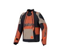 Alpinestars Harok Pro Drystar XF waterproof Motorcycle Textile Jacket, black/orange, size XL
