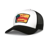 Alpinestars Hardware Trucker Cap Baseball Hat White Black