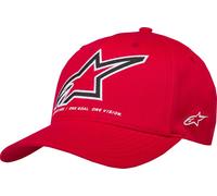 Alpinestars HAT CRV BILL LINEOUT RED L/XL 1236-81400-30-L/XL