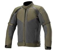 Alpinestars Headlands Drystar Mens Motorbike Jacket Large Forest Black