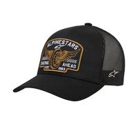 Alpinestars Heritage Patch Trucker Hat - Black / Black