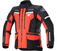 Alpinestars Honda Bogota Pro Drystar Waterproof Motorcycle Textile Jacket, black/red, size S