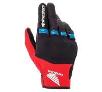 Alpinestars Honda Copper Motorcycle Gloves, black-red-blue, size 2XL for Men