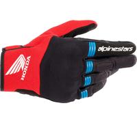 Alpinestars Honda Copper Motorcycle Gloves, black/red/blue, size XL