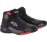 Alpinestars Honda CR-X Drystar Motorcycle Shoes, black/grey/red, size 8 (40,5)