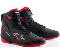Alpinestars Honda Faster-4 Motorcycle Shoes, black-red, size 47 for Men