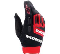 Alpinestars Honda Full Bore Off-road Gloves Red 2XL / Short Men