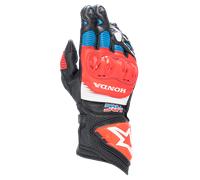 Alpinestars Honda GP Pro R3 Gloves Black Bright Red Blue, Size: XL