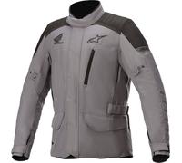 Alpinestars Honda Gravity Drystar Motorcycle Textile Jacket, grey/black, size S