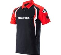 Alpinestars Honda Polo Shirt, black/red, size 3XL