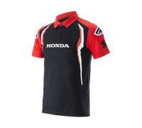 Alpinestars Honda Polo Shirt, black-red, size XL for Men