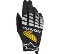 Alpinestars Honda Radar Motocross Gloves, black-grey-yellow, size 2XL for Men
