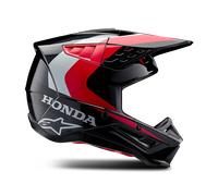 Alpinestars Honda S-M5 MX Helmet Glossy Black/RedXL Glossy Black,Red