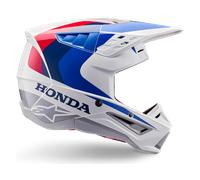 Alpinestars Honda S-M5 MX Helmet White/Blue/RedS White,Blue,Red