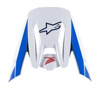 §Alpinestars Honda S-M5 Visor Ece 22.06 White-Blue-Red Glossy§