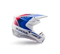 Alpinestars Honda SM5 Helmet ECE White Blue Red Glossy